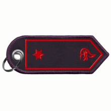 ANH-BW-02 Schulterklappen Schl�sselanh�nger Feuerwehrmann/-frau