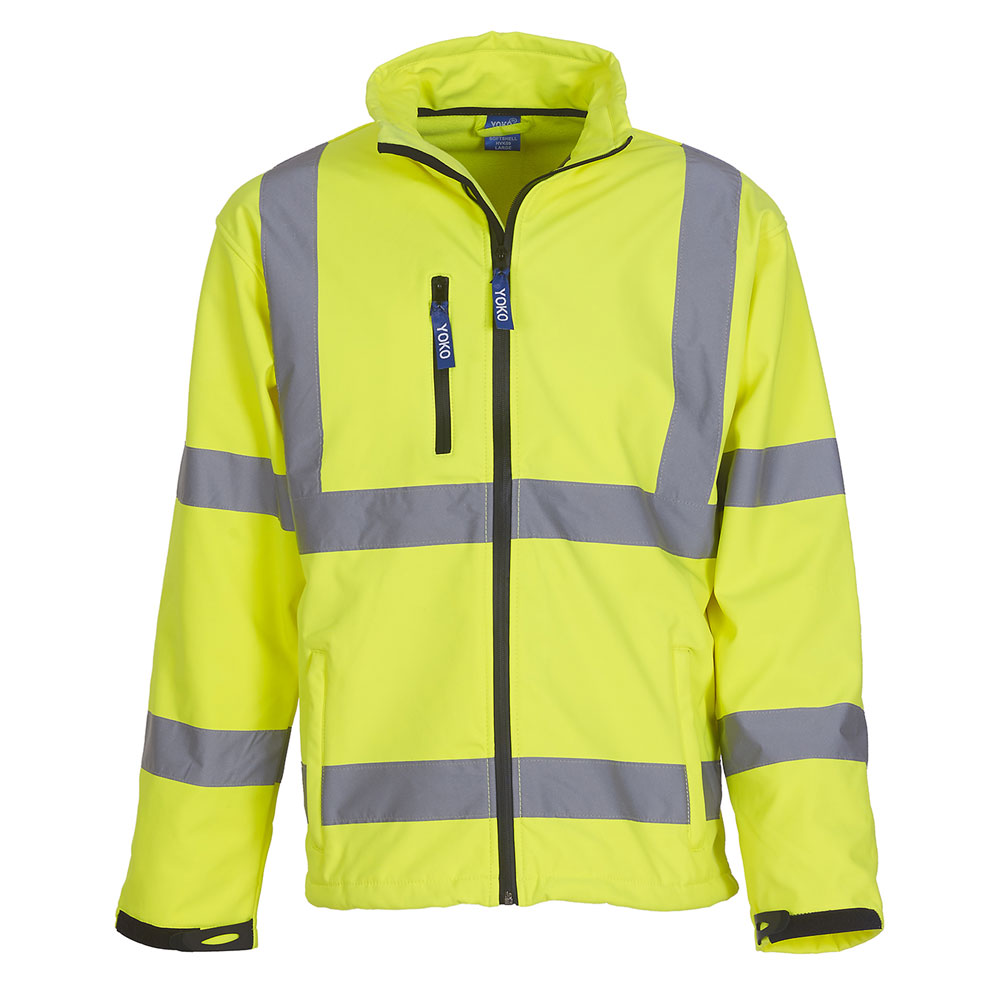 hi vis shell jacket