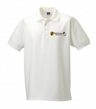 577M Ultimate Herren Polo in wei� - Porsche Club