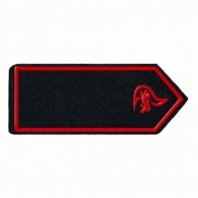 Schulterklappen Feuerwehrmann/-frau im Praktikum