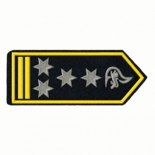 Schulterklappen Brandamtsrat/-r�tin als Stellv. FW-Kommandant/-in
