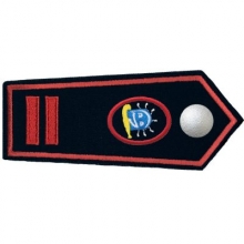 KL-NRW-7103-KF Schulterklappe NRW mit Knopfverschluss Oberfeuerwehrmann als Kinderfeuerwehrwart