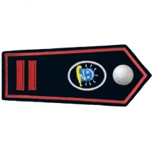 KL-NRW-7103-KKF Schulterklappe NRW mit Knopfverschluss Oberfeuerwehrmann als Kreiskinderfeuerwehrwart