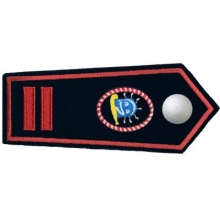 KL-NRW-7103-SKF Schulterklappe NRW mit Knopfverschluss Oberfeuerwehrmann als Stadt Kinderfeuerwehrwart