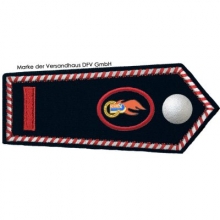 KL-NRW-7106-JF Schulterklappe NRW mit Knopfverschluss Brandmeister als Jugendfeuerwehrwart