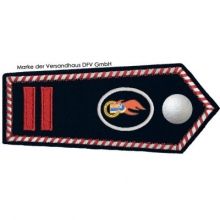 KL-NRW-7107-KJF Schulterklappe NRW mit Knopfverschluss Oberbrandmeister als Kreis Jugendfeuerwehrwart