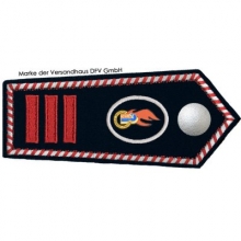 KL-NRW-7108-KJF Schulterklappe NRW mit Knopfverschluss Hauptbrandmeister als Kreis Jugendfeuerwehrwart