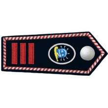 KL-NRW-7108-KKF Schulterklappe NRW mit Knopfverschluss Hauptbrandmeister als Kreiskinderfeuerwehrwart