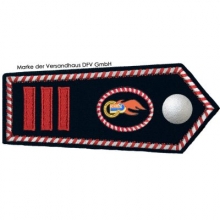 KL-NRW-7108-SJF Schulterklappe NRW mit Knopfverschluss Hauptbrandmeister als Stadt Jugendfeuerwehrwart