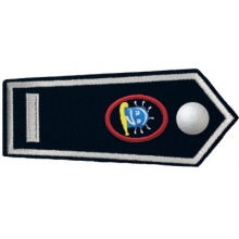 KL-NRW-7111-KF Schulterklappe NRW mit Knopfverschluss Brandinspektor als Kinderfeuerwehrwart