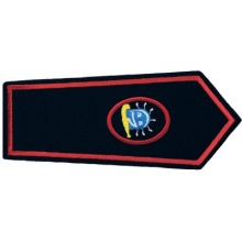 KL-NRW-8101-KF Schulterklappe NRW mit Klettverschluss Feuerwehrmann Anw�rter als Kinderfeuerwehrwart