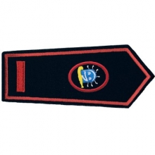 KL-NRW-8102-KF Schulterklappe NRW mit Klettverschluss Feuerwehrmann als Kinderfeuerwehrwart