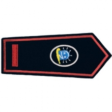 KL-NRW-8102-KKF Schulterklappe NRW mit Klettverschluss Feuerwehrmann als Kreiskinderfeuerwehrwart