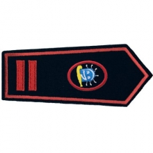KL-NRW-8103-KF Schulterklappe Klett Oberfeuerwehrmann als Kinderfeuerwehrwart