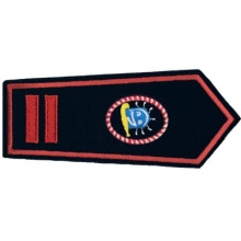 KL-NRW-8103-SKF Schulterklappe NRW mit Klettverschluss Oberfeuerwehrmann als Stadt Kinderfeuerwehrwart