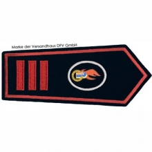 KL-NRW-8104-KJF Schulterklappe NRW mit Klettverschluss Hauptfeuerwehrmann als Kreis Jugendfeuerwehrwart