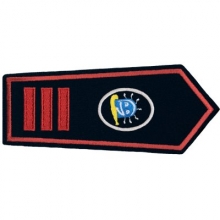 KL-NRW-8104-KKF Schulterklappe NRW mit Klettverschluss Hauptfeuerwehrmann als Kreiskinderfeuerwehrwart