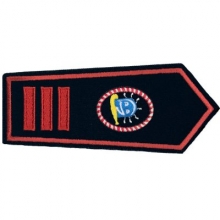 KL-NRW-8104-SKF Schulterklappe NRW mit Klettverschluss Hauptfeuerwehrmann als Stadt Kinderfeuerwehrwart