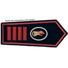 KL-NRW-8105-KJF Schulterklappe NRW mit Klettverschluss Unterbrandmeister als Kreis Jugendfeuerwehrwart