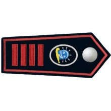 KL-NRW-8105-KKF Schulterklappe NRW mit Klettverschluss Unterbrandmeister als Kreiskinderfeuerwehrwart