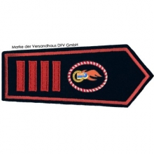 KL-NRW-8105-SJF Schulterklappe Klett Unterbrandmeister als Stadt Jugendfeuerwehrwart