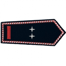 KL-NRW-8106-EF Schulterklappe NRW mit Klettverschluss Brandmeister als Einheitsf�hrer