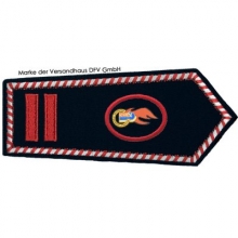 KL-NRW-8107-JF Schulterklappe NRW mit Klettverschluss Oberbrandmeister als Jugendfeuerwehrwart