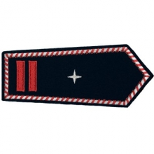 KL-NRW-8107-SEF Schulterklappe NRW mit Klettverschluss Oberbrandmeister als Stellv. Einheitsf�hrer