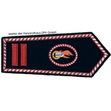 KL-NRW-8107-SJF Schulterklappe NRW mit Klettverschluss Oberbrandmeister als Stadt Jugendfeuerwehrwart