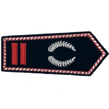 KL-NRW-8107-SSP Schulterklappe NRW mit Klettverschluss Oberbrandmeister als Stellv. Sprecher