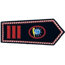 KL-NRW-8108-KF Schulterklappe NRW mit Klettverschluss Hauptbrandmeister als Kinderfeuerwehrwart KL-NRW-8108-KF Schulterklappe NRW mit Klettverschluss Hauptbrandmeister als Kinderfeuerwehrwart