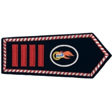 KL-NRW-8109-KJF Schulterklappe Knopf Hauptbrandmeister Kreisjugendfeuerwehrwart