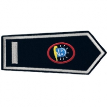 KL-NRW-8111-KF Schulterklappe NRW mit Klettverschluss Brandinspektor als Kinderfeuerwehrwart