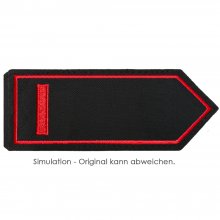 KL-THU-70 Schulterklappe Th�ringen mit Klettverschluss Brandmeister