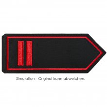 KL-THU-71 Schulterklappe Klett Oberbrandmeister