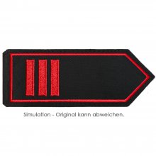 KL-THU-72 Schulterklappe Th�ringen mit Klettverschluss Hauptbrandmeister