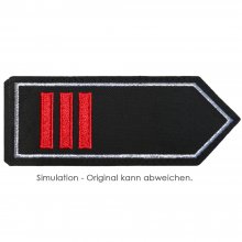 KL-THU-73-L Schulterklappe Th�ringen mit Klettverschluss Hauptbrandmeister mit Zulage