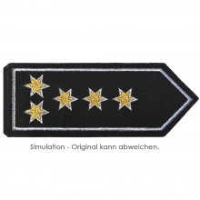 KL-THU-84-L Schulterklappe Th�ringen mit Klettverschluss  Kreisbrandinspektor (hauptamtlich)