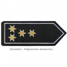 KL-THU-85-L Schulterklappe Th�ringen mit Klettverschluss  Kreisbrandmeister (hauptamtlich) 
