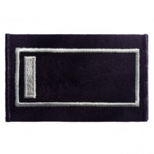 Schulterschlaufe NRW<br>Brandinspektor (BI) <br>1 Balken silber Umrandung silber<br><br>Grundfarbe marine<Br><br>NACH NEUEM RUNDERLASS 2017