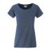 JN8007 Ladie�s Basic-T aus BIO-Baumwolle Light-Denim-Melange