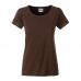 JN8007 Ladie�s Basic-T aus BIO-Baumwolle Braun