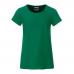 JN8007G Girl�s Basic-T BIO-Baumwolle Irish-Green