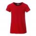 JN8007G Girl�s Basic-T BIO-Baumwolle Rot