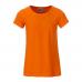 JN8007G Girl�s Basic-T BIO-Baumwolle Orange