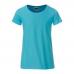 JN8007G Girl�s Basic-T BIO-Baumwolle Pacific