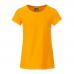 JN8007G Girl�s Basic-T BIO-Baumwolle Gold-Gelb
