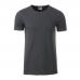 JN8008 Men�s Basic-T BIO-Baumwolle Black-Heather