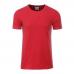JN8008 Men�s Basic-T BIO-Baumwolle carmine-red-melangen