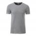 JN8008 Men�s Basic-T BIO-Baumwolle Grey-Heather